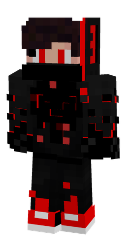 Black skin: body, front render
