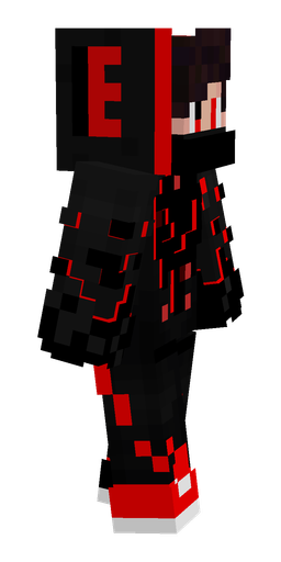 Black skin: body, right side render