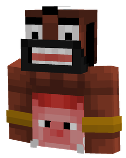 Brown skin: bust render