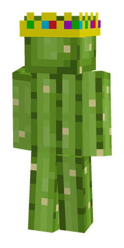 Green skin: body, back render