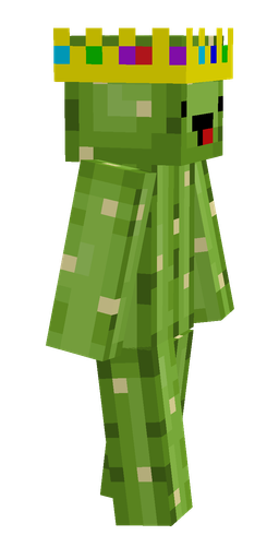Green skin: body, right side render