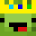 Green skin: face render