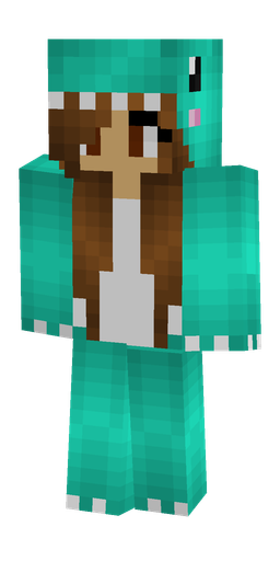 Blue skin: body, front render