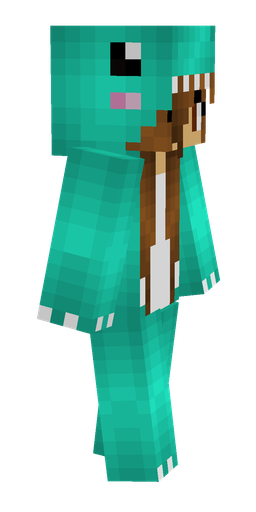 Blue skin: body, right side render