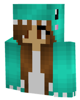 Blue skin: bust render