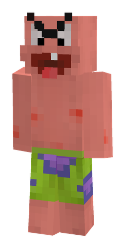 Red skin: body, front render