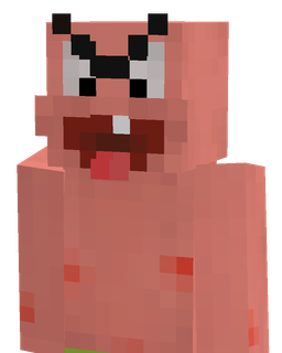Red skin: bust render