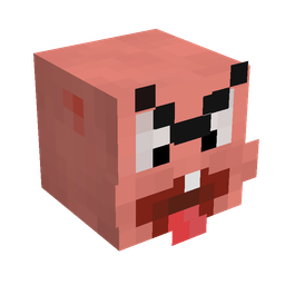 Red skin: head render