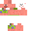Red skin: raw texture render