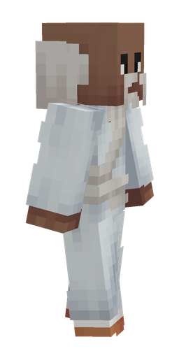 Blue skin: body, right side render