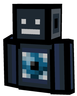 Black skin: bust render