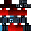 Black skin: raw texture render