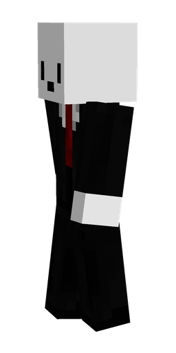 Black skin: body, left side render