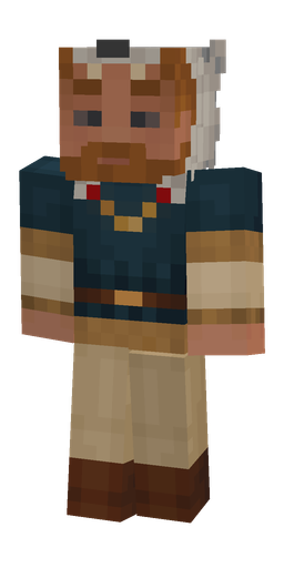 Brown skin: body, front render