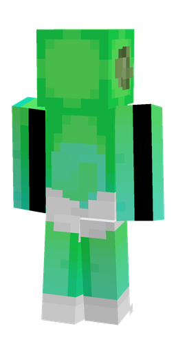 Classic skin: body, back render