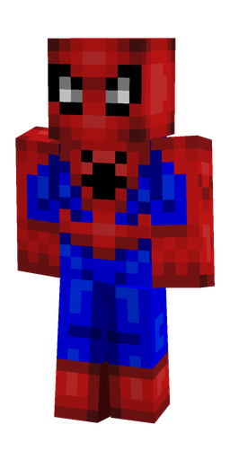 Blue skin: body, front render