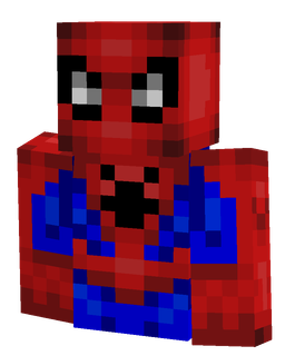 Blue skin: bust render