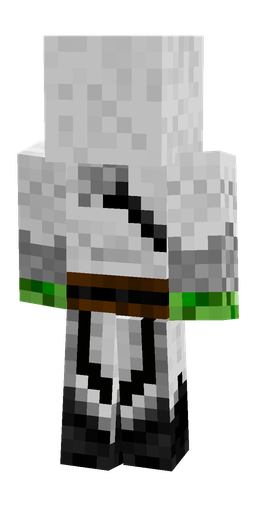 Classic skin: body, back render