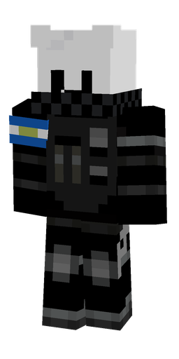 Black skin: body, front render