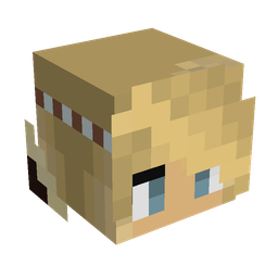 Brown skin: head render