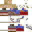 Blue skin: raw texture render