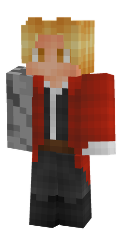 Black skin: body, front render