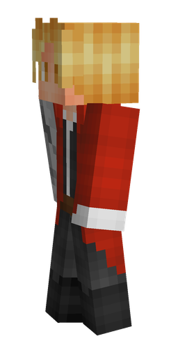 Black skin: body, left side render