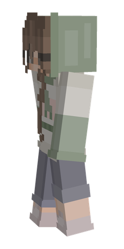 Gray skin: body, left side render
