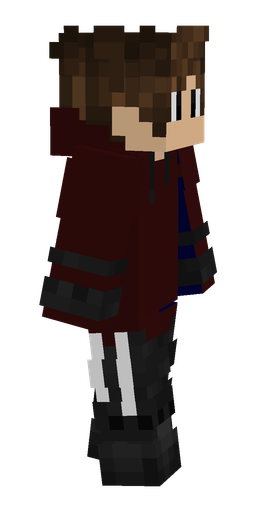 Black skin: body, right side render