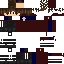 Black skin: raw texture render