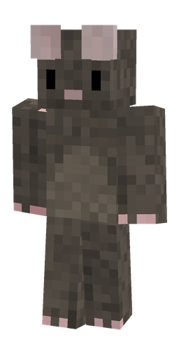 Black skin: body, front render