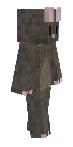Black skin: body, right side render