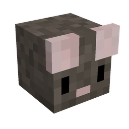 Black skin: head render
