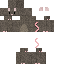 Black skin: raw texture render