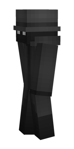 Black skin: body, left side render