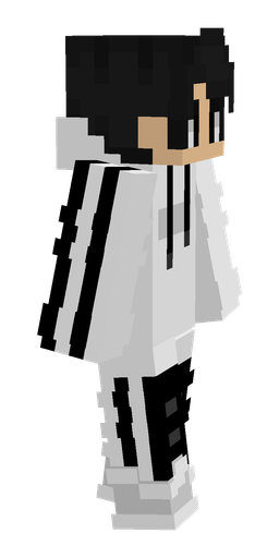 Black skin: body, right side render