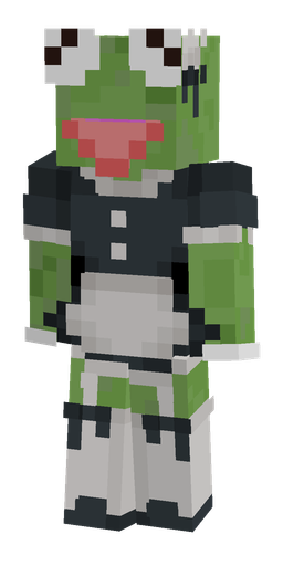 Black skin: body, front render