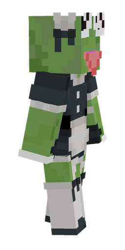 Black skin: body, right side render