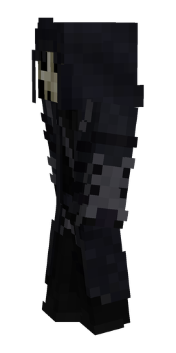 Black skin: body, left side render