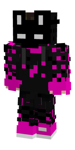 Black skin: body, front render