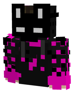 Black skin: bust render