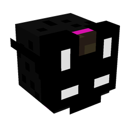 Black skin: head render