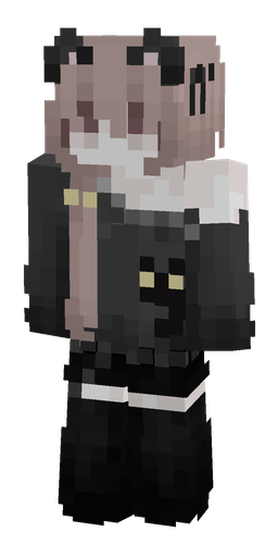 Black skin: body, front render