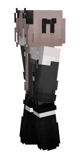 Black skin: body, left side render
