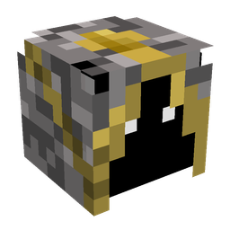 Black skin: head render
