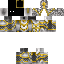 Black skin: raw texture render