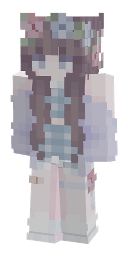 Blue skin: body, front render