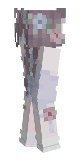 Blue skin: body, left side render
