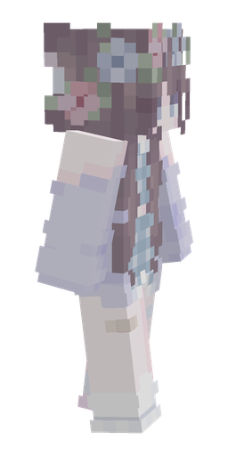 Blue skin: body, right side render