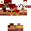 Classic skin: raw texture render